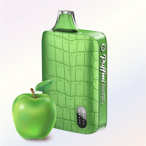 Электронная сигарета PuffMi Dura 9000 Двойное Яблоко